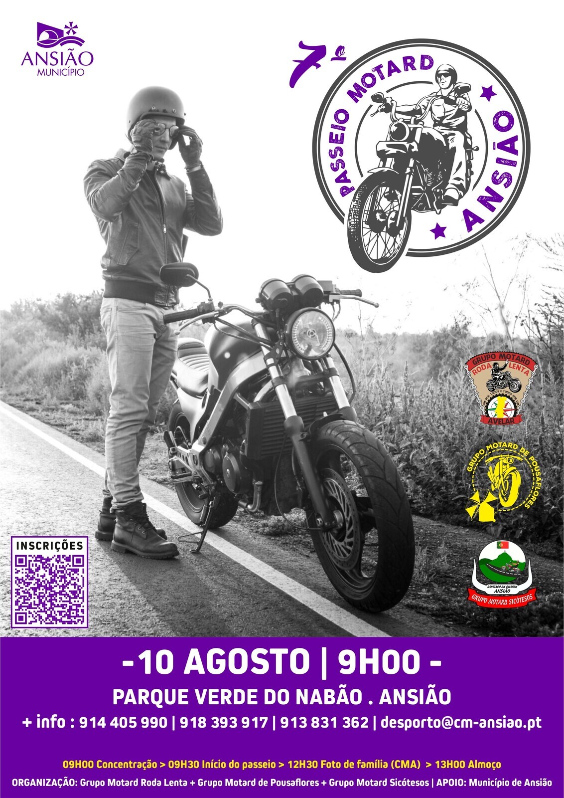 7.º Passeio Motard de Ansião