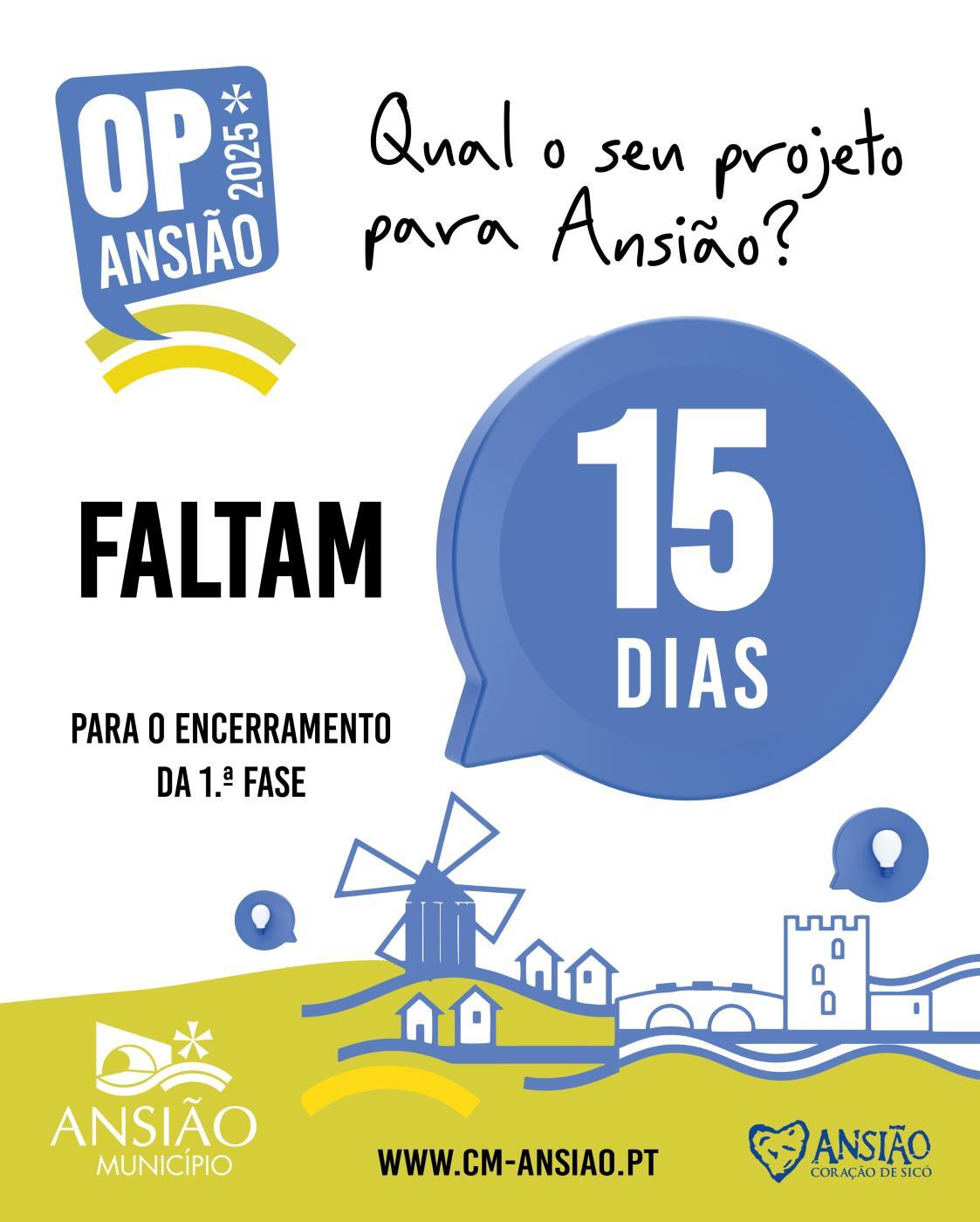 Orçamento Participativo até dia 4 de abril