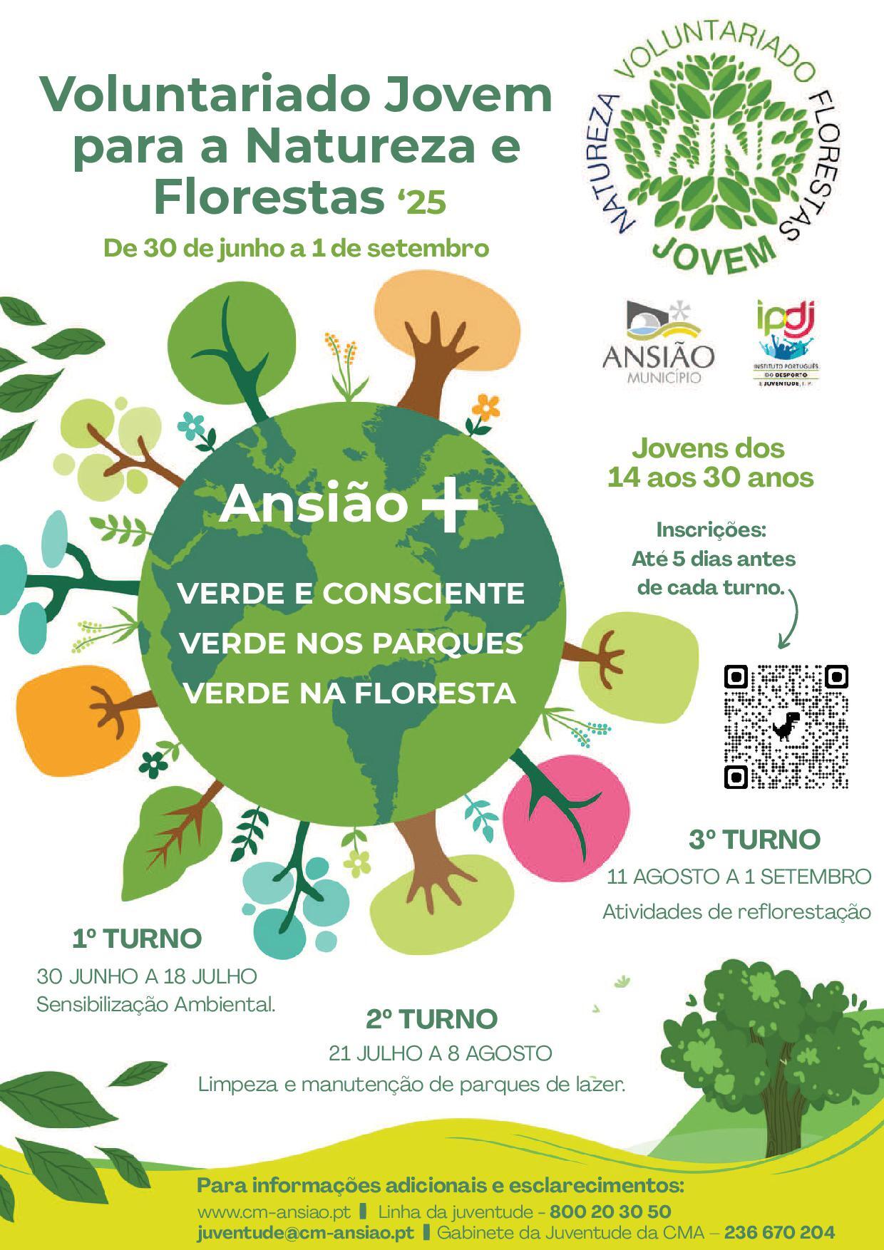 Voluntariado Jovem para a Natureza e Florestas