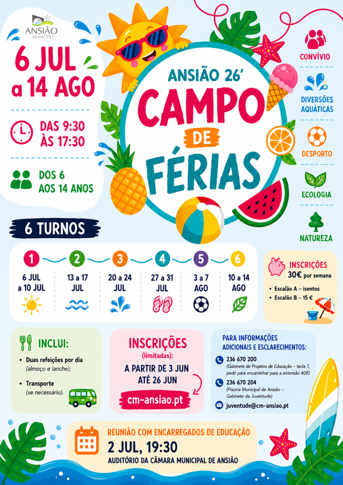 Campo de Férias 2026