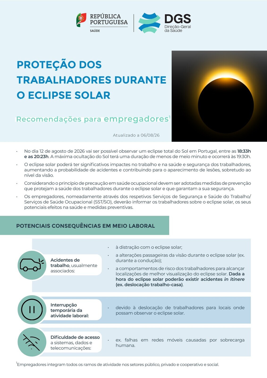 Protec&ccedil;&atilde;o dos trabalhadores durante o eclipse solar-1